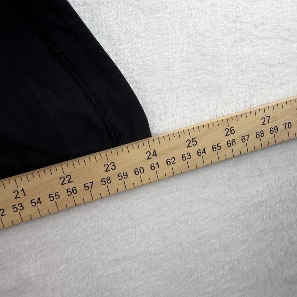 Lululemon Athletica Sz 10 Retreat‎ 7/8 Pants Black Heathered Slate High Rise - Picture 12 of 13